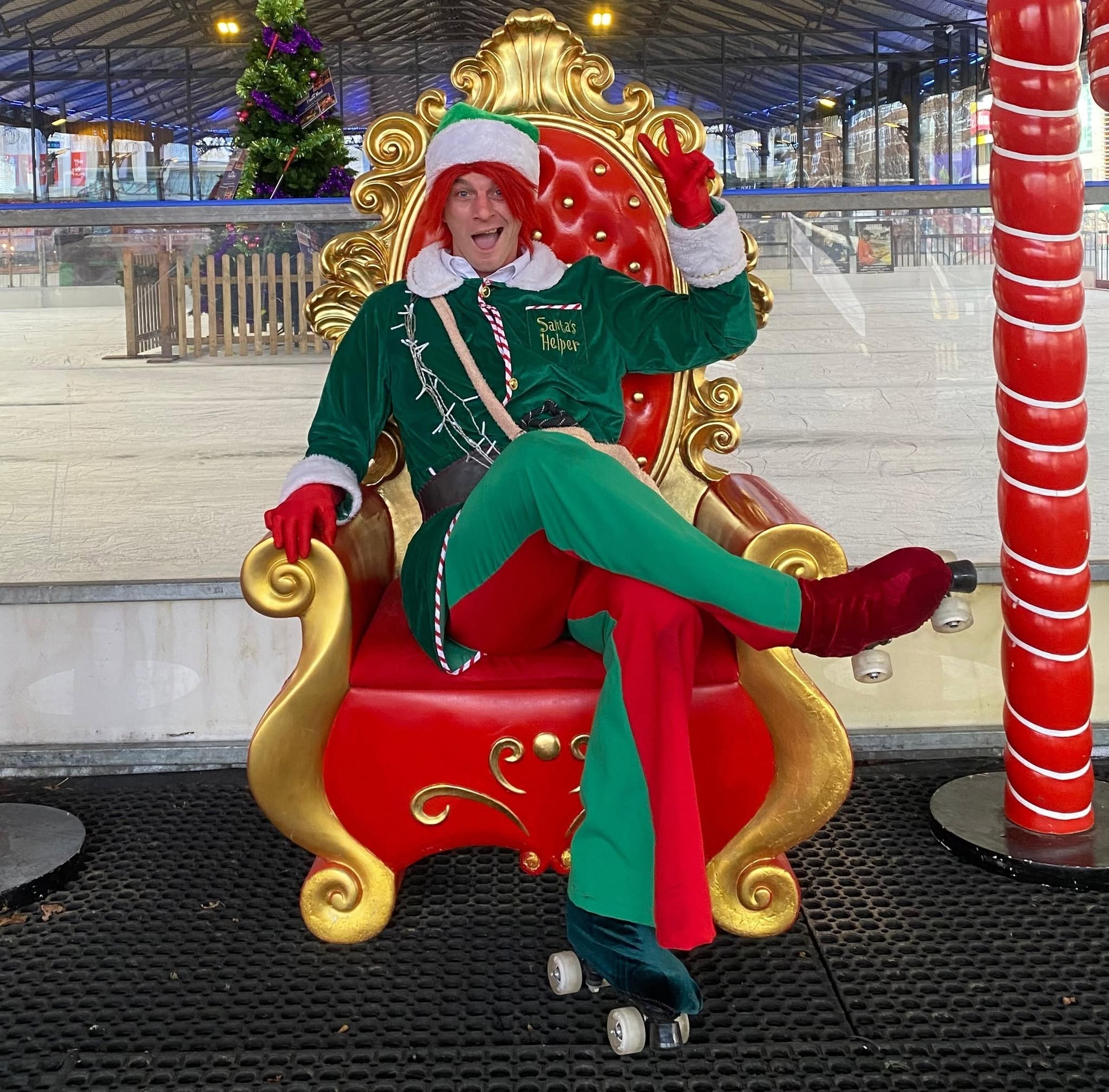 Roller Skating Elf