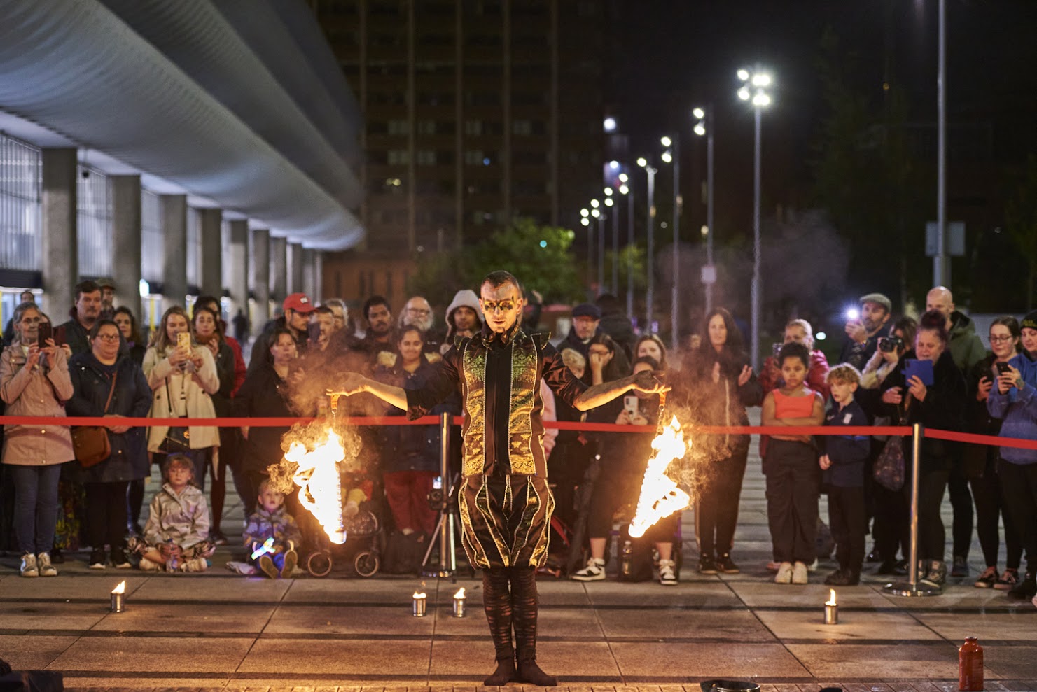 Fire Dancers